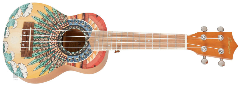 Ukulele Bamboo Soprano U-21-Sunshine - The Music Site