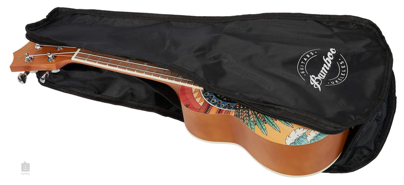 Ukulele Bamboo Soprano U-21-Sunshine - The Music Site