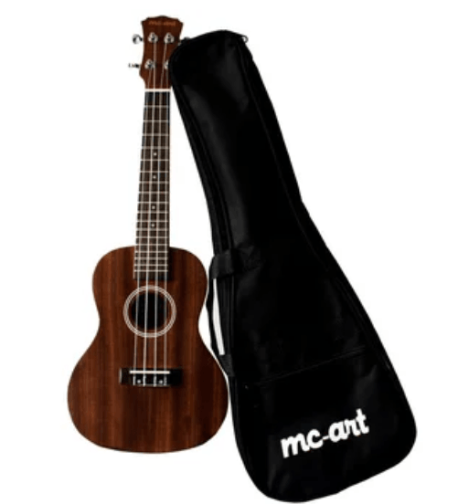 Ukulele Electroacustico Mc-Art Baritono Ku-Be/B - The Music Site