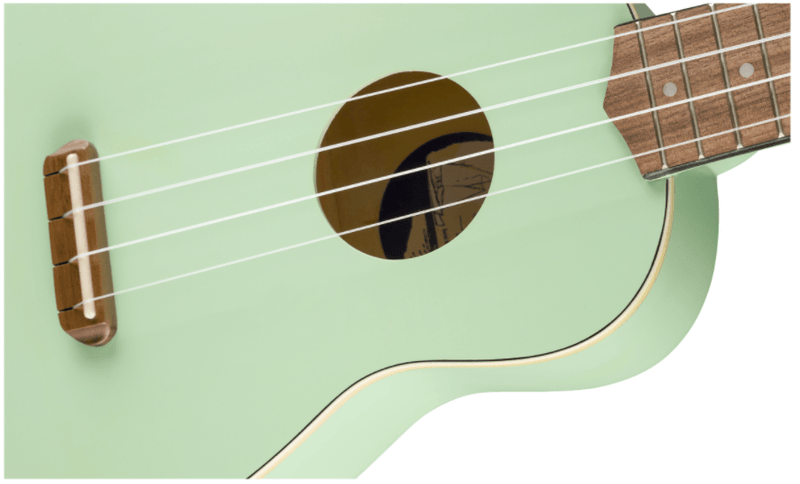 Ukulele Fender Soprano Venice Sfg Wm 0971610557 - The Music Site