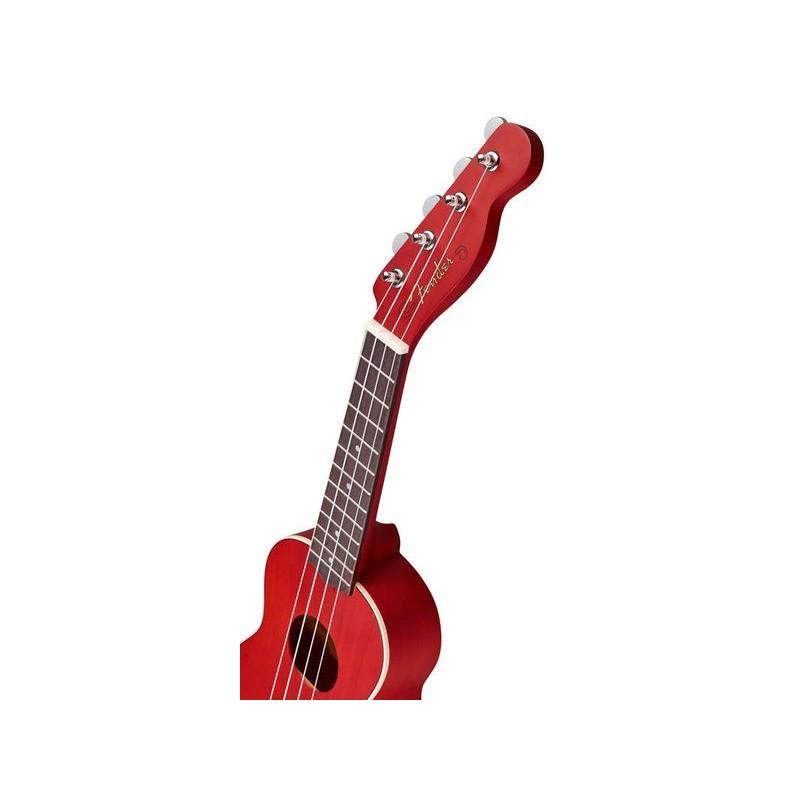 Ukulele Fender Venice Cherry 0965060090 - The Music Site