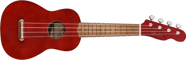 Ukulele Fender Venice Soprano Cherry 0971610590 - The Music Site