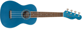 Ukulele Fender Venice Soprano Lpblue 09716610002 - The Music Site