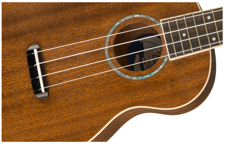 Ukulele Fender Zuma Concert Ukulele, Walnut Fingerboard, Natural 0971630022 - The Music Site