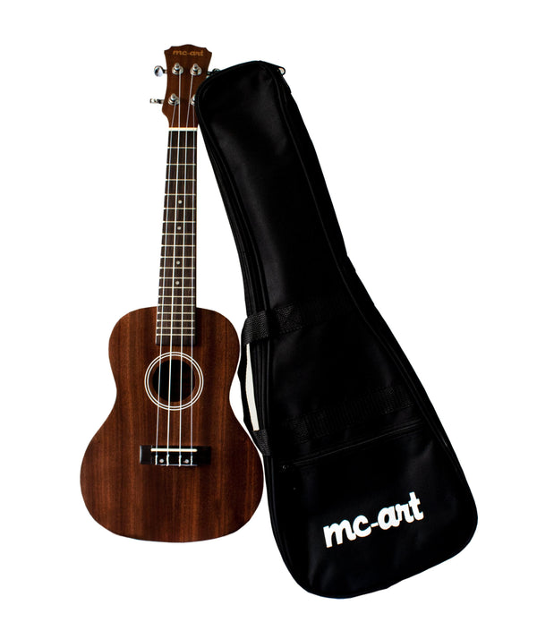 Ukulele Mc-Art Ku-C/B Concert/Estuche - The Music Site